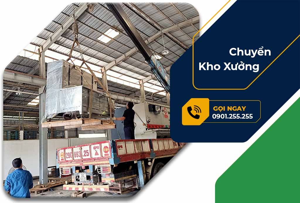 Thiết bị và phương tiện hỗ trợ chuyển kho xưởng trọn gói