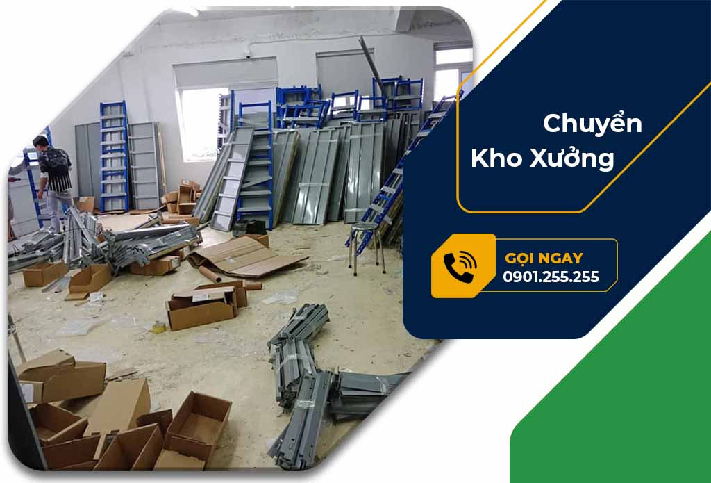 Tháo dỡ chuyển kho xưởng trọn gói